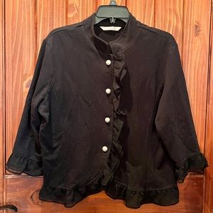 New York & Company STREET wear black jacket size XL